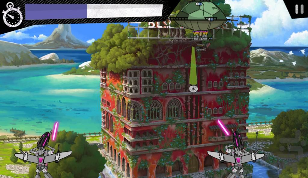 بازی لاکپشت های نینجا مرحله ای - Gameplay image of android game