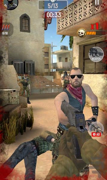 بازی کانتر - Gameplay image of android game