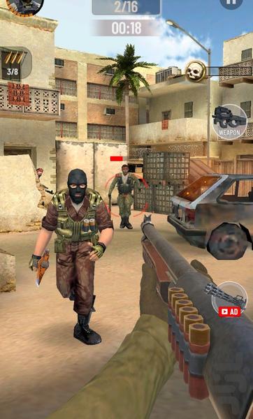 بازی کانتر - Gameplay image of android game