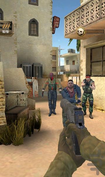 بازی کانتر - Gameplay image of android game