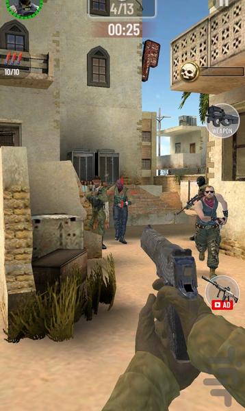 بازی کانتر - Gameplay image of android game
