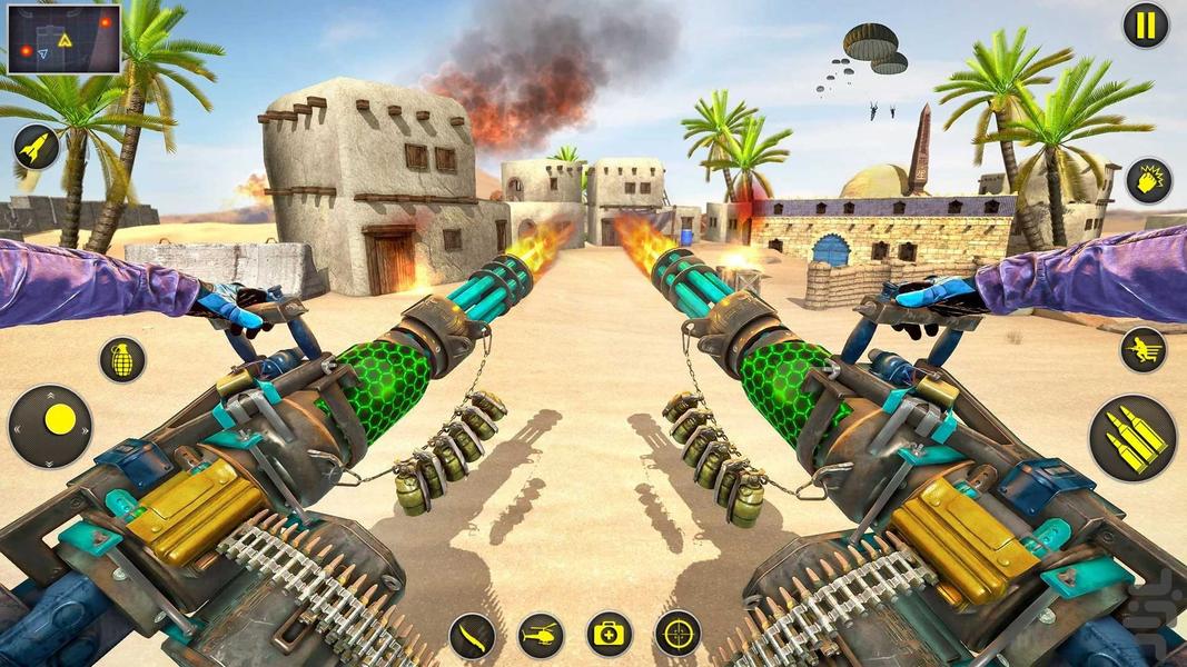 بازی تفنگی عملیات ویژه آلفا - Gameplay image of android game