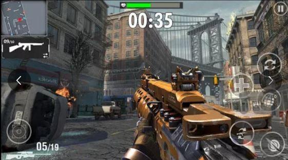بازی تفنگی نیروی ویژه - Gameplay image of android game