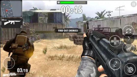 بازی تفنگی نیروی ویژه - Gameplay image of android game