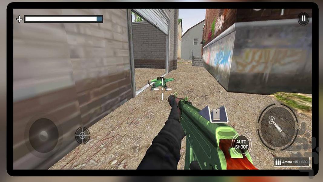 بازی تفنگی نیروی ویژه - Gameplay image of android game