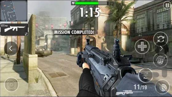 بازی تفنگی نیروی ویژه - Gameplay image of android game