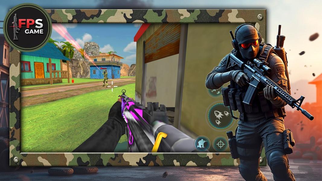 بازی تفنگ بازی شوتر - Gameplay image of android game