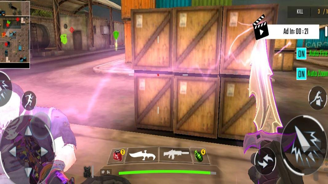 بازی تفنگی نیروی زمینی - Gameplay image of android game