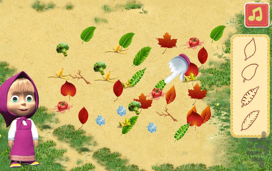 ماشا و خونه داری - عکس بازی موبایلی اندروید