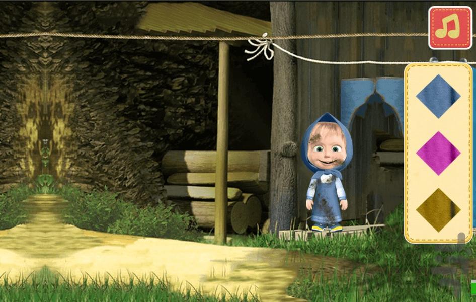 ماشا و خونه داری - عکس بازی موبایلی اندروید