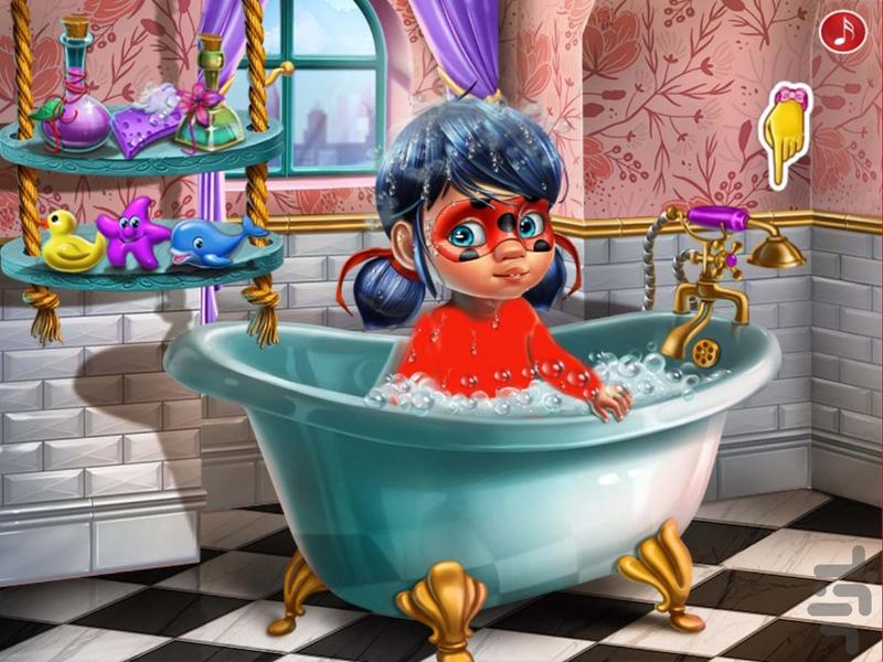 مراقبت از دختر کفشدوزکی - عکس بازی موبایلی اندروید