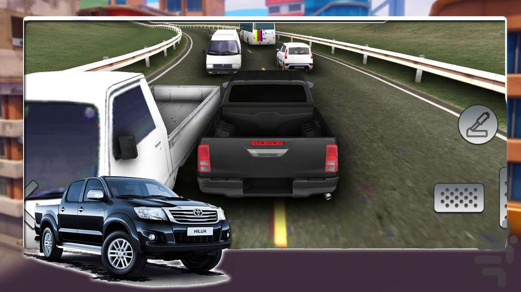 بازی ماشین خارجی | هایلوکس اسپرت - Gameplay image of android game