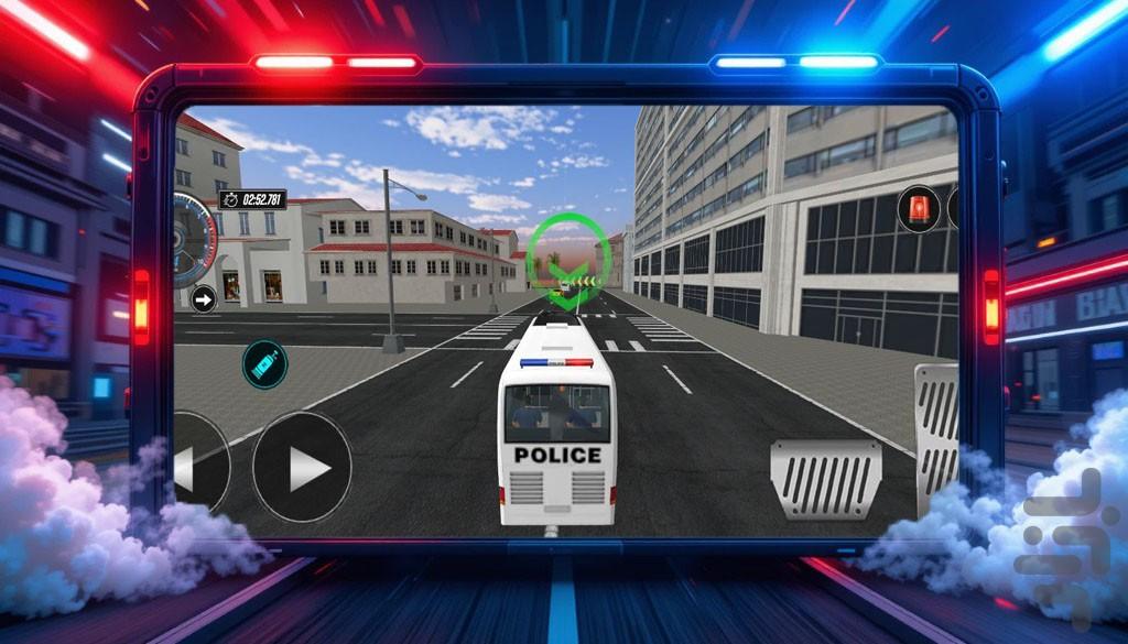 بازی پلیسی اتوبوس - عکس بازی موبایلی اندروید