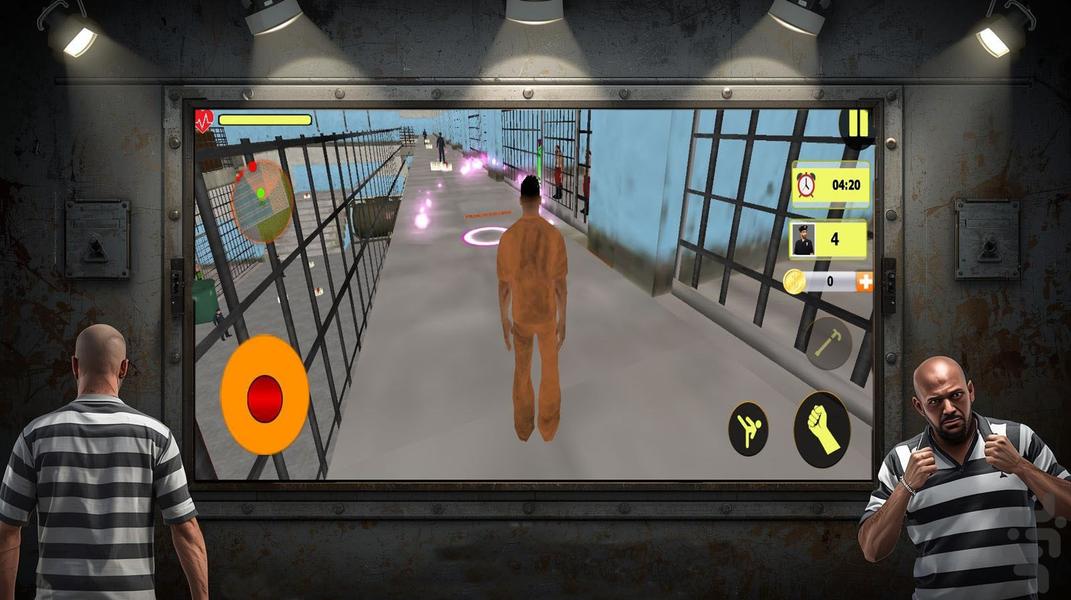بازی فرار از زندان - Gameplay image of android game