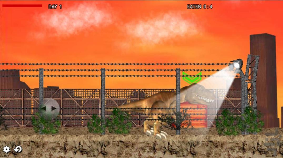 دایناسور قاتل - عکس بازی موبایلی اندروید