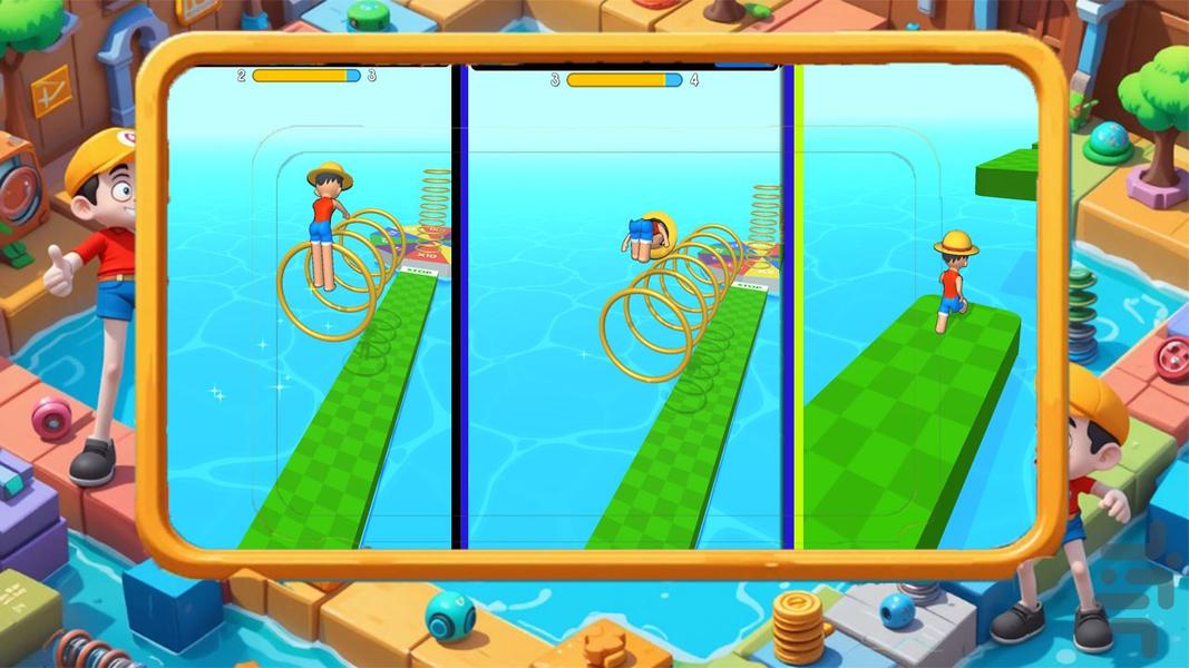 بازی بابا لنگ دراز - Gameplay image of android game