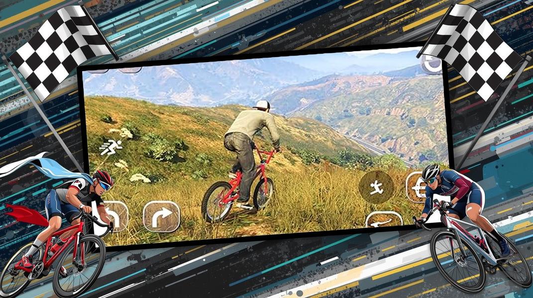 بازی دوچرخه سواری - Gameplay image of android game