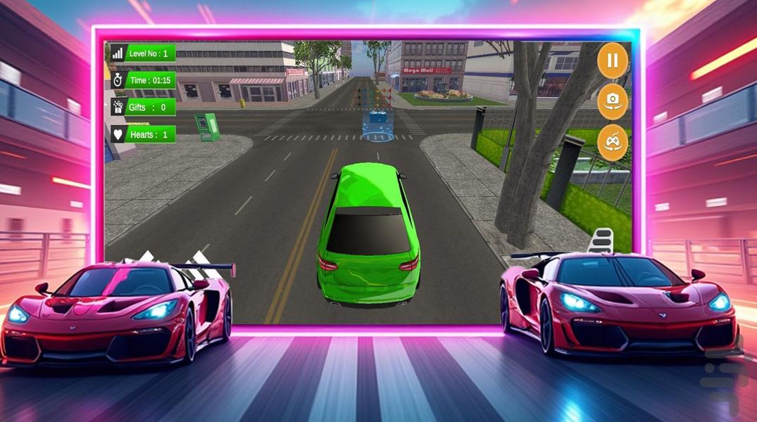 ماشین بازی بی نهایت - عکس بازی موبایلی اندروید