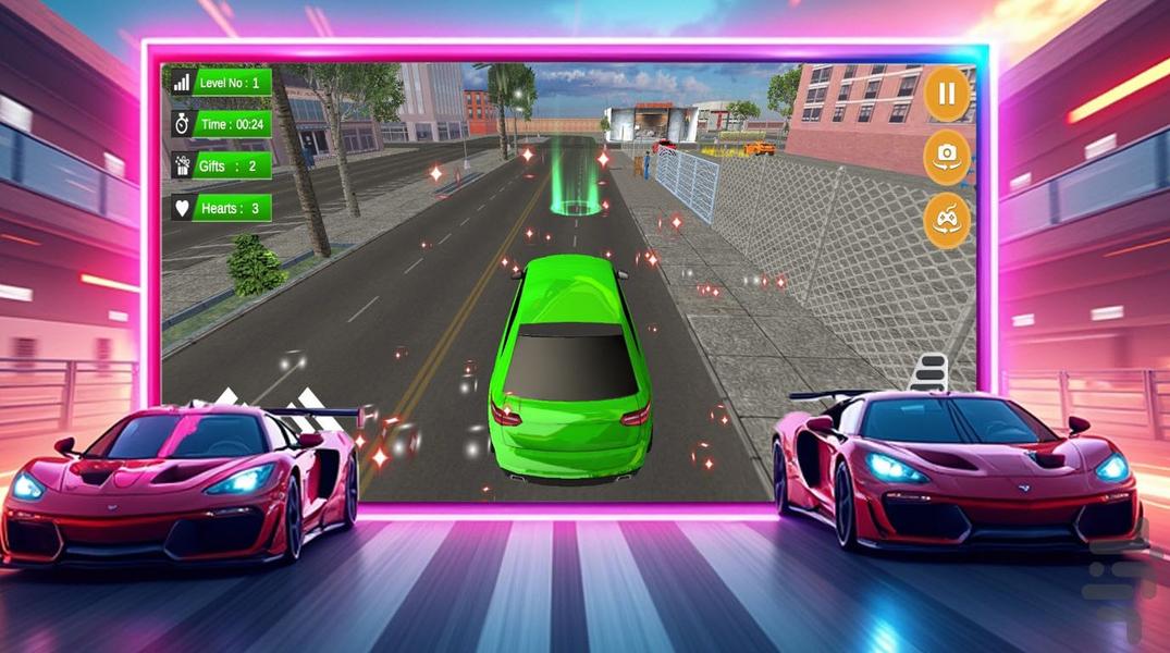 ماشین بازی بی نهایت - عکس بازی موبایلی اندروید