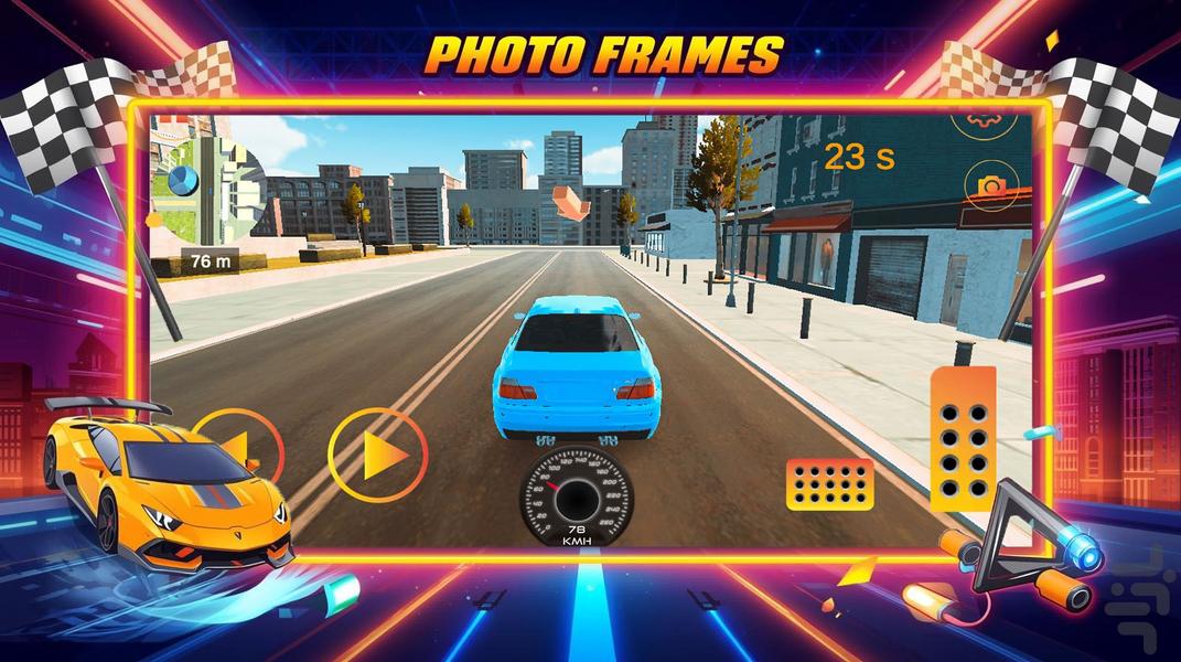 بازی ماشینی سرعتی - Gameplay image of android game