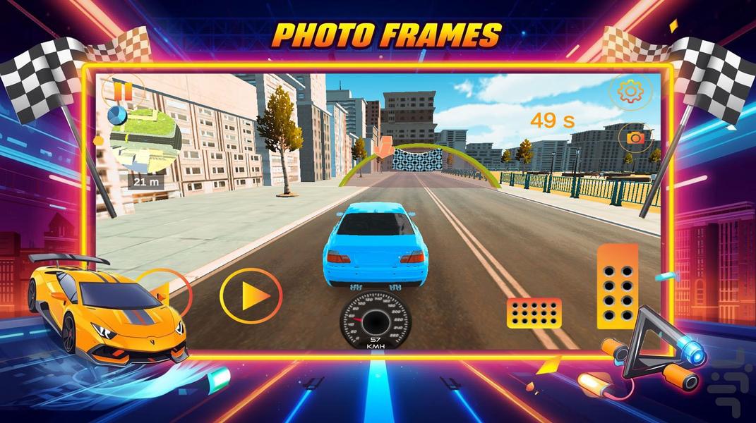 بازی ماشینی سرعتی - Gameplay image of android game