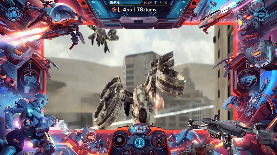 بازی پهپاد - Gameplay image of android game