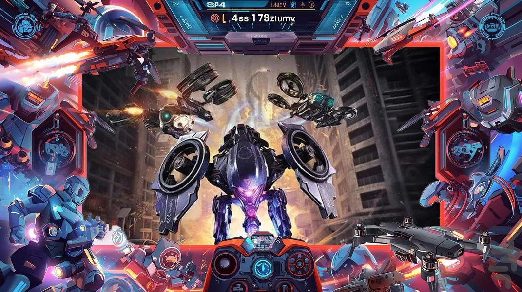 بازی پهپاد - Gameplay image of android game