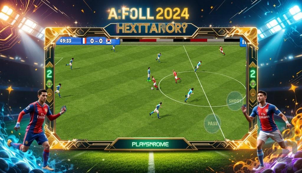 بازی فوتبال ۲۰۲۴ - عکس بازی موبایلی اندروید