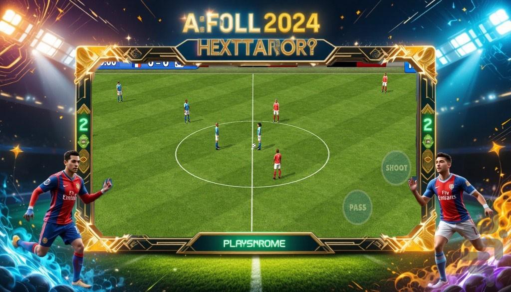 بازی فوتبال ۲۰۲۴ - عکس بازی موبایلی اندروید