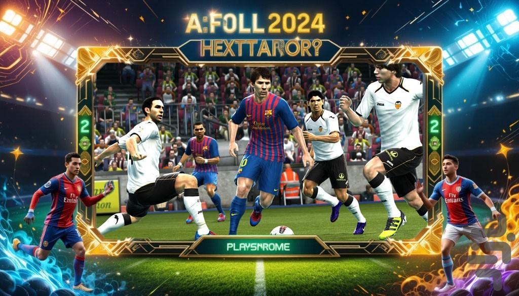 بازی فوتبال ۲۰۲۴ - عکس بازی موبایلی اندروید