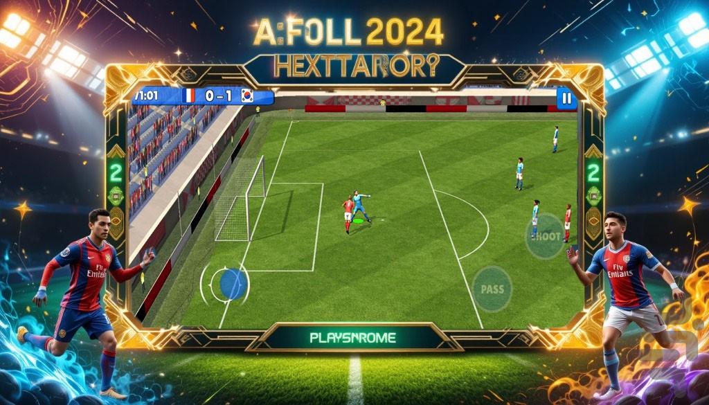 بازی فوتبال ۲۰۲۴ - عکس بازی موبایلی اندروید