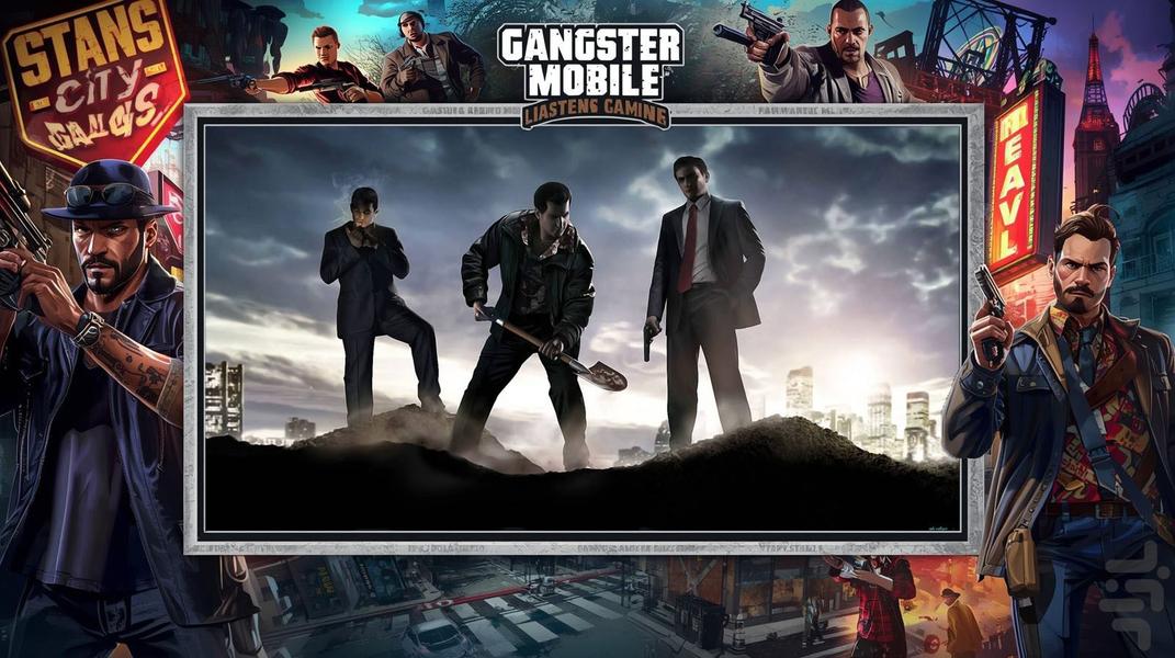 گنگستر بازی جهان باز - Gameplay image of android game