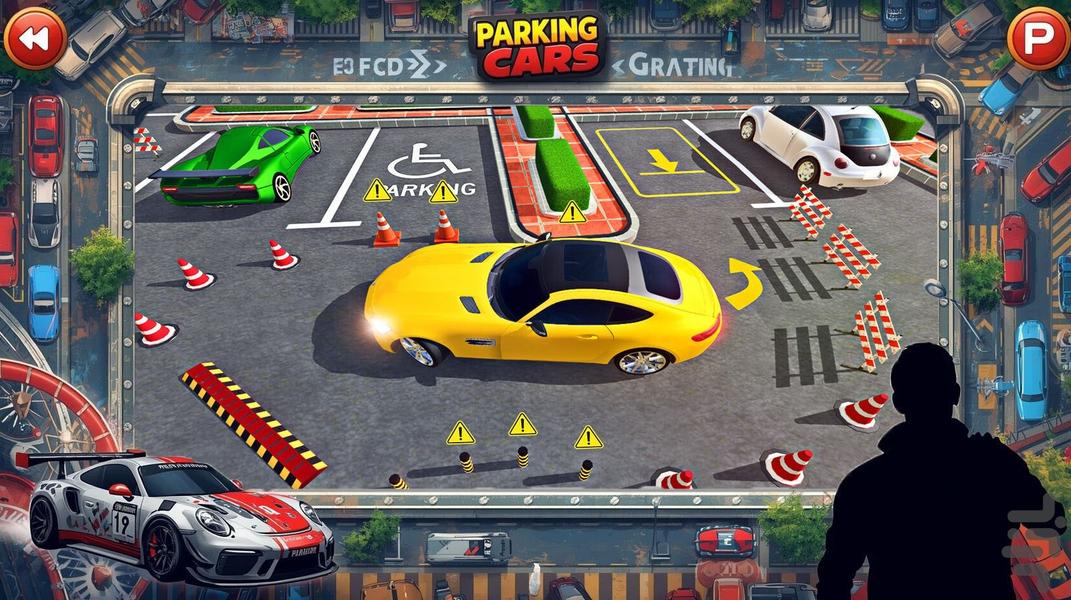 بازی پارک ماشین - Gameplay image of android game
