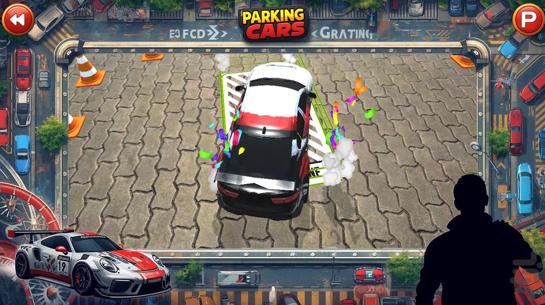 بازی پارک ماشین - Gameplay image of android game