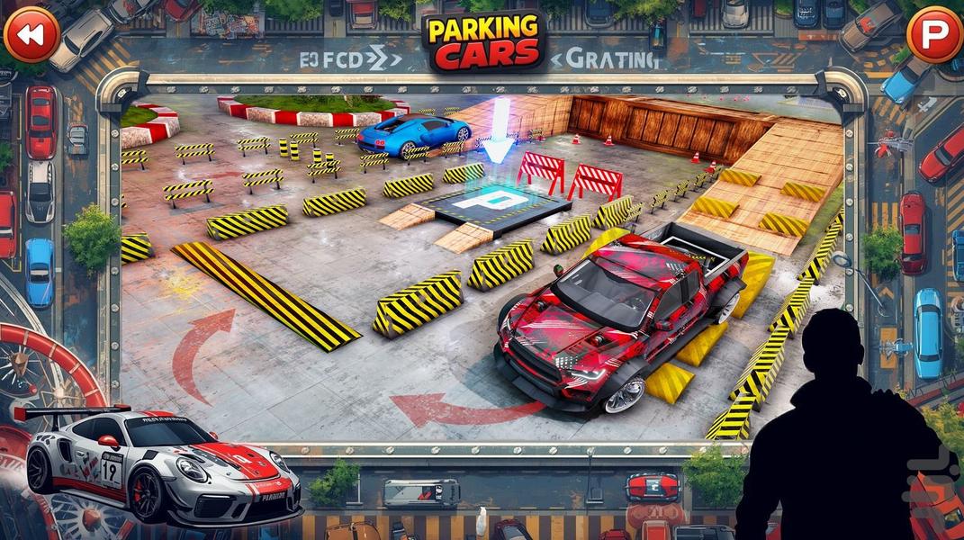 بازی پارک ماشین - Gameplay image of android game