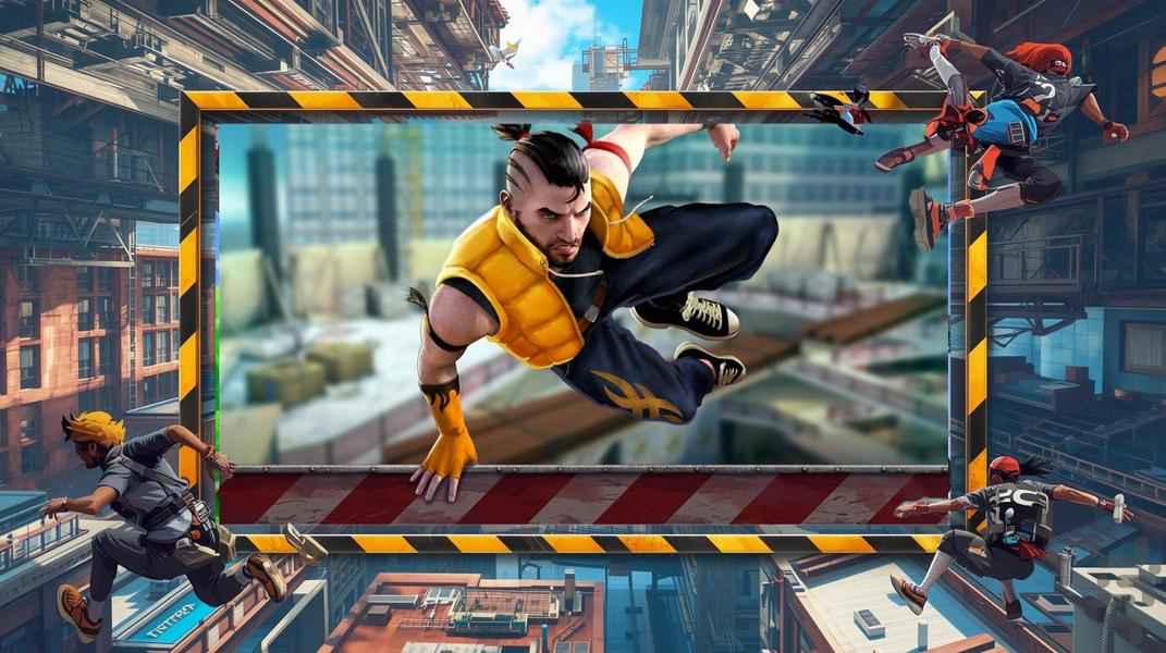 بازی پسرانه پارکور - Gameplay image of android game