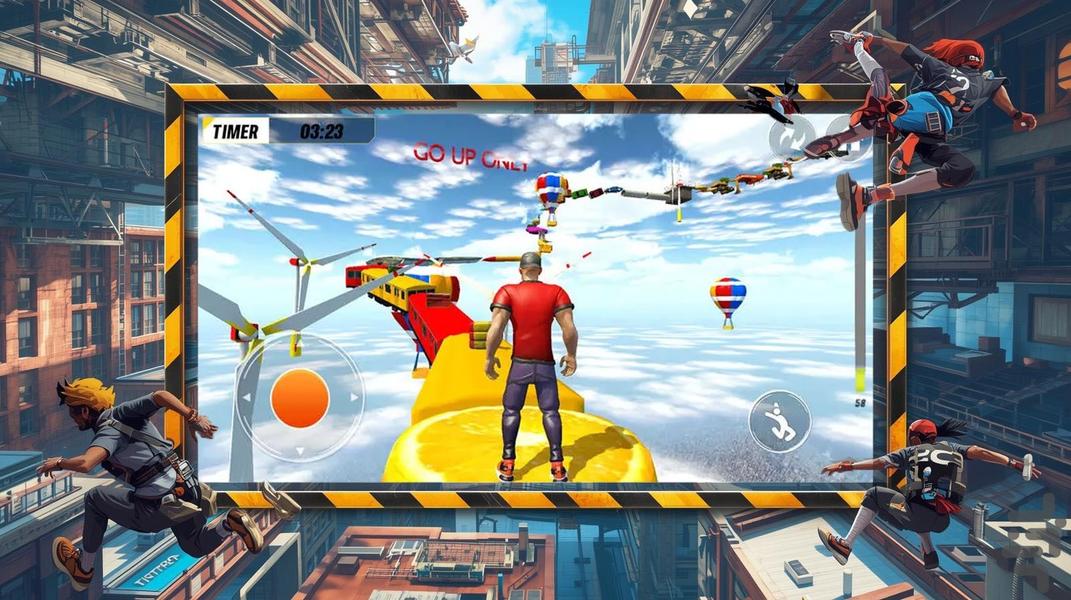 بازی پسرانه پارکور - عکس بازی موبایلی اندروید