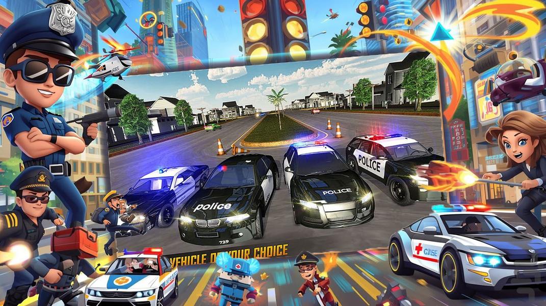 بازی پلیسی امبولانس - Gameplay image of android game