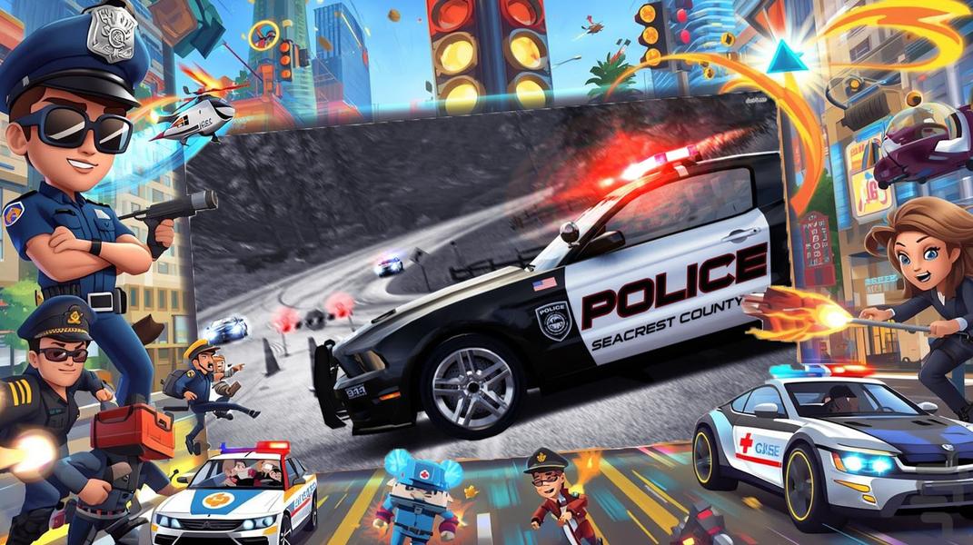 بازی پلیسی امبولانس - عکس بازی موبایلی اندروید