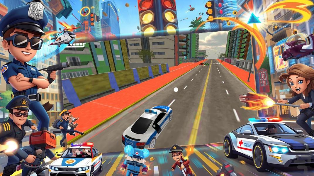 بازی پلیسی امبولانس - عکس بازی موبایلی اندروید