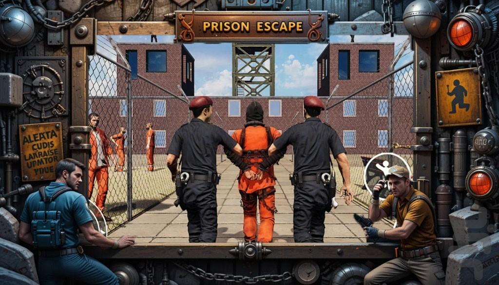 بازی فرار از زندان - Gameplay image of android game