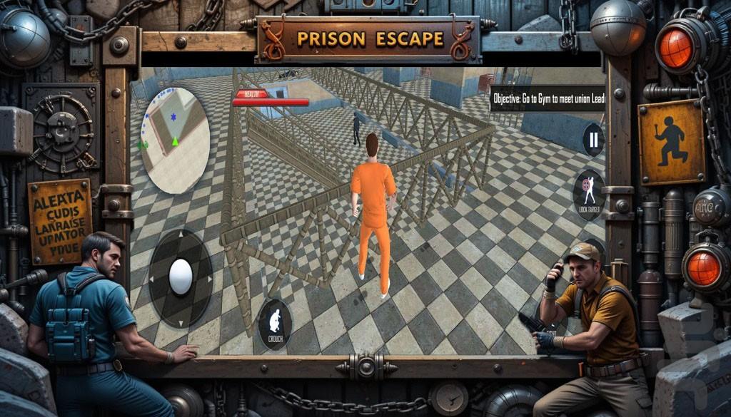 بازی فرار از زندان - Gameplay image of android game