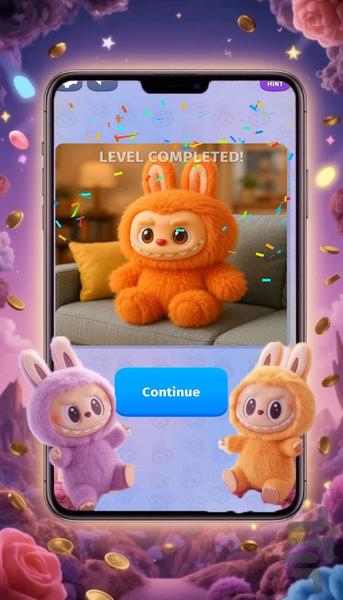 بازی پازل لبوبو - Gameplay image of android game
