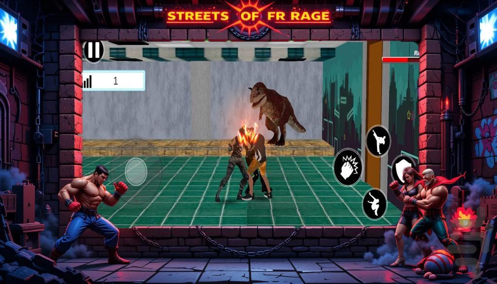 بازی شورش در شهر - عکس بازی موبایلی اندروید