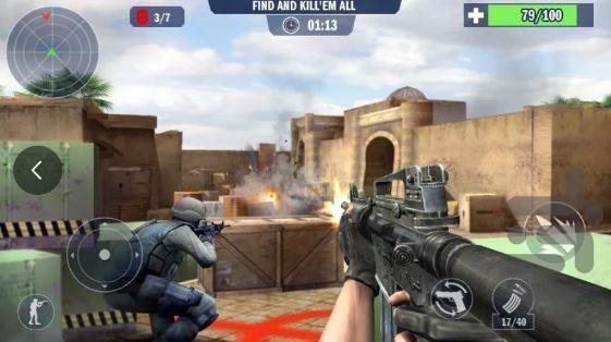 بازی کانتر شوتینگ - Gameplay image of android game