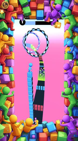 بازی امتیازی رنگی - عکس بازی موبایلی اندروید