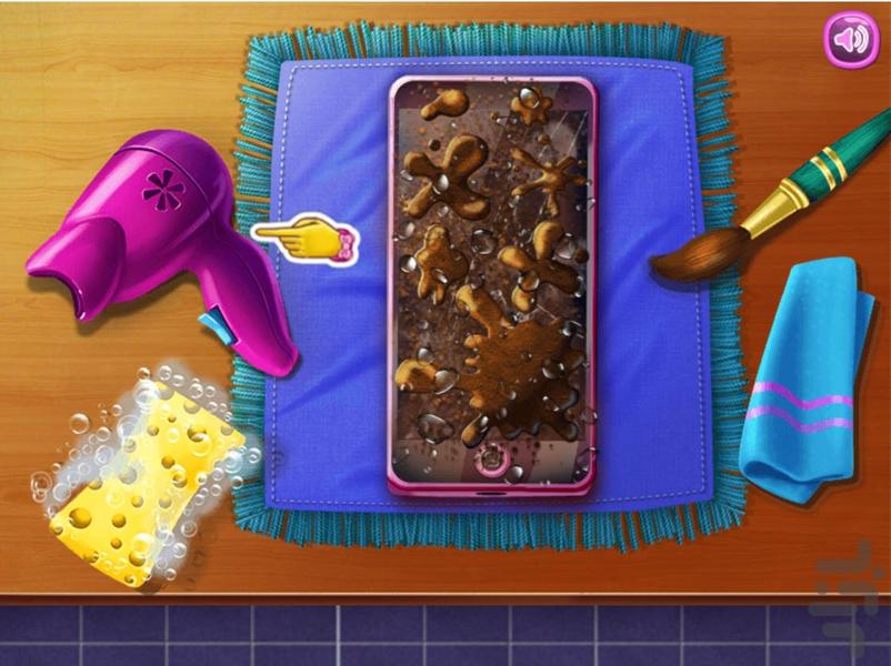 بازی تعمیر گوشی شاهزاده - عکس بازی موبایلی اندروید