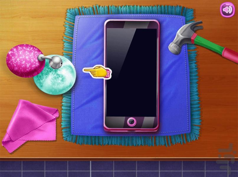 بازی تعمیر گوشی شاهزاده - عکس بازی موبایلی اندروید