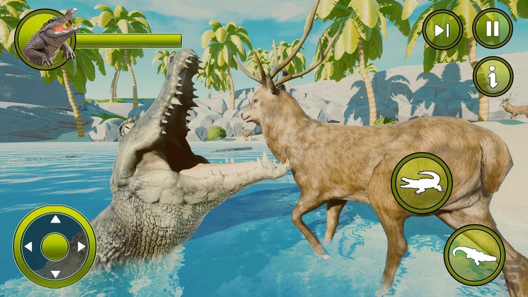 بازی جدید تمساح دیوانه - Gameplay image of android game
