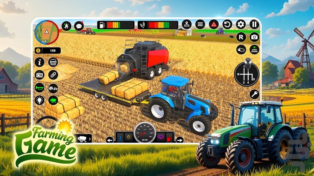 تراکتور بازی - Gameplay image of android game